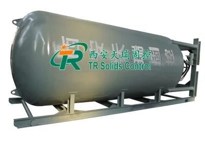 Ash Tank, Bulk Material Ash Transportation System, Mobile Dry Mixing Station, Cementing Ash Tank