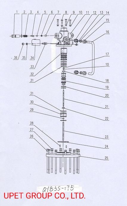 Qyb35-175L Pneumatic Oil Pump