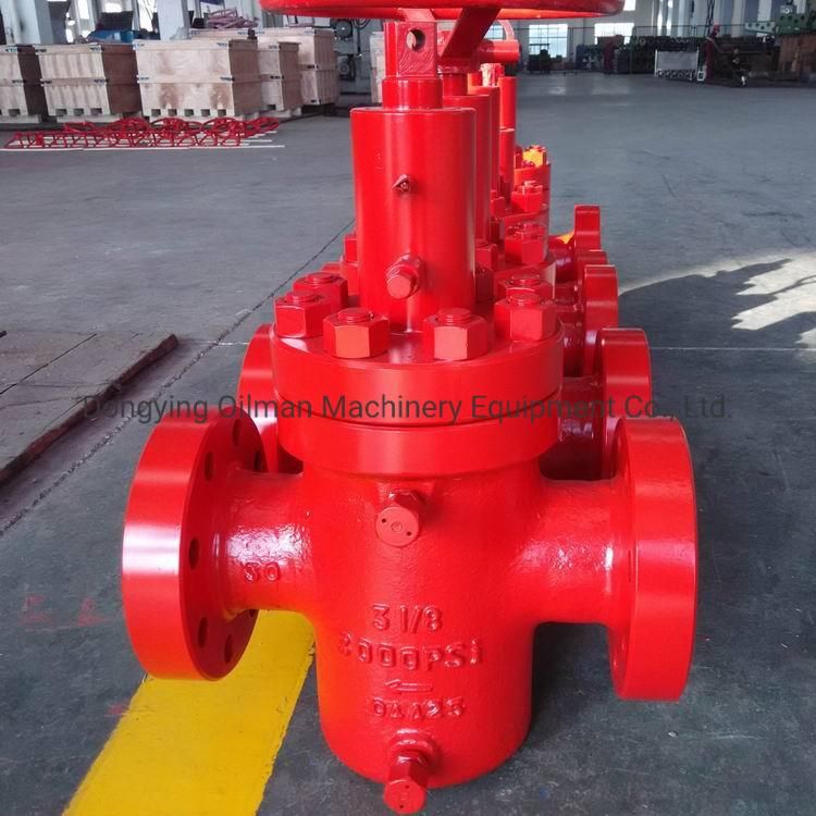 API 6A 6" Expandable Hydraulic Mud Gate Valves Flange Connection