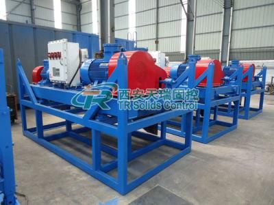 China Drilling Mud Centrifuge Manufacturer, Dry Solid Discharge Decanter Centrifuge