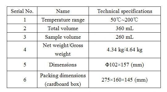 Model LHG-2M high temperature aging cells