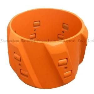 Casing Accessory: Slip on Spiral Vane Roller Rigid Centralizer