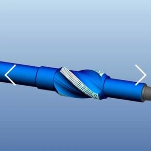 Hf4000 Drilling String Stabilizer Integral Spiral Blade Stabilizer