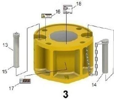 API 7K Wellhead Tools Ts-100 Tubing Spider Bowl and Slip Assembly