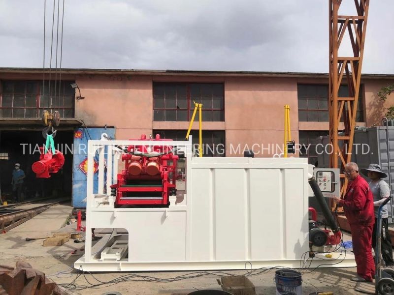 Mud Recycling System/Mud Recycler with Mixer Tank Agitator
