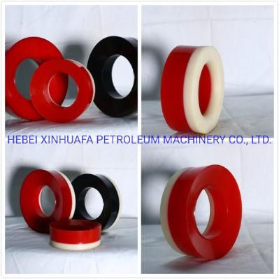 Mud Pump Piston Rubber with NBR or PU Material