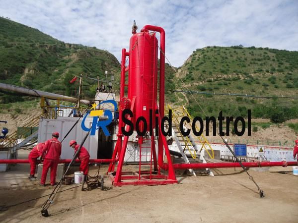 Safe Drilling Mud Gas Separator / Gas Filter Separator