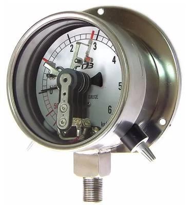 Electronic Manometer Hydraulic Tire Electrical Contact Pressure Gauge Oil