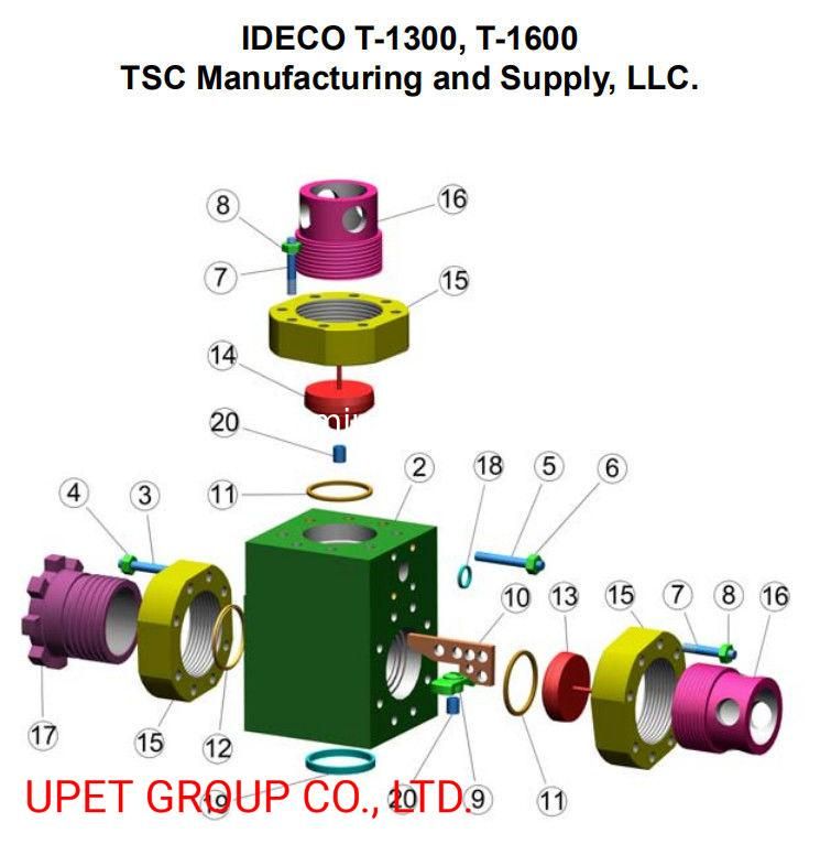 Tsc Drilling Mud Pump Parts