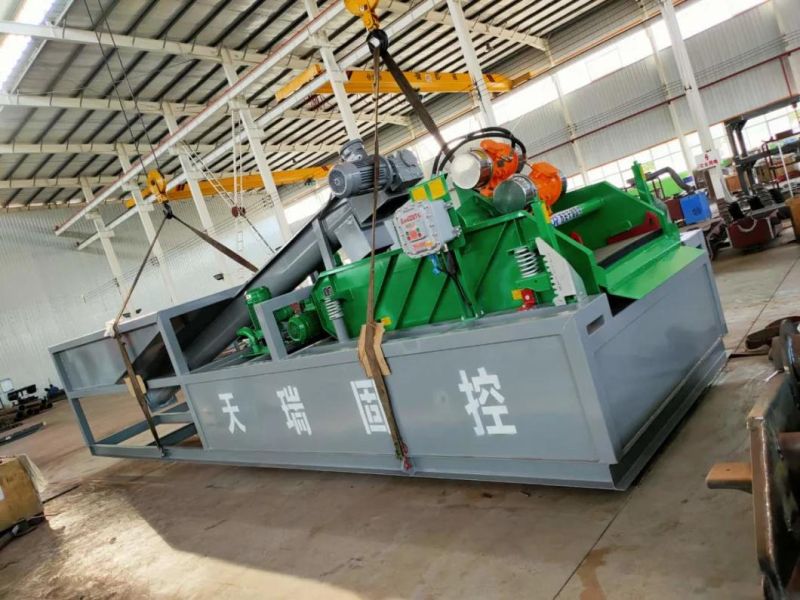 Water Based Management Drilling Mud System with 2 Screw Pumps