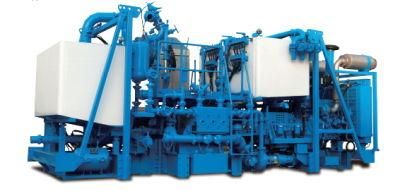 Auto Density Control Double Pump Cement Skid Made by Serva Sjs