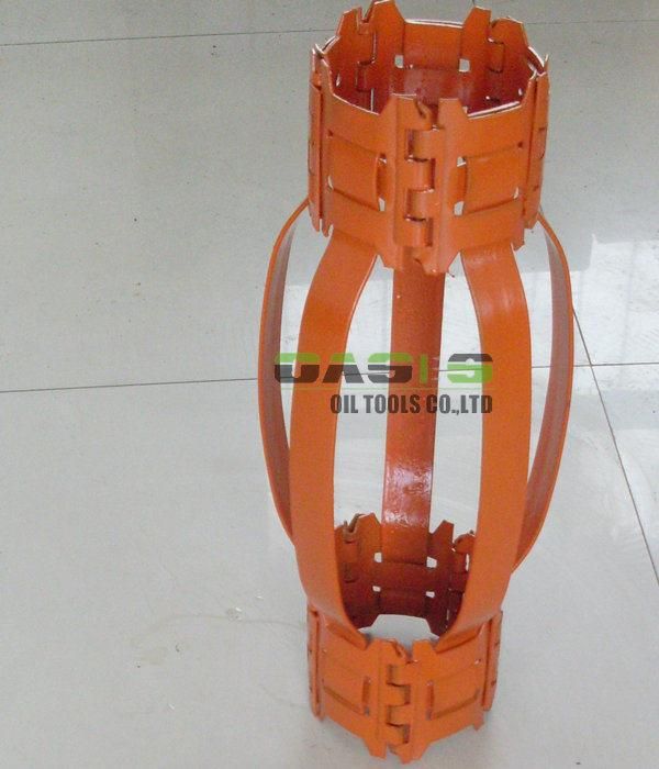 API 10d Stainless Steel Hinged Bow Spring Well Casing Centralizer