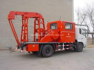 Rear Mounted Swabbing Unit Suction Unit Extract Oil Production Truck Oil Recovery Zyt Petroleum for Low Production Well