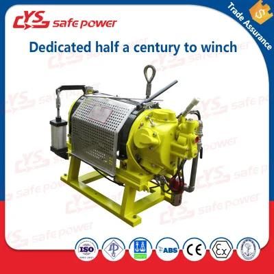 Air Winch with with Large Cable Storage Pneumatic Winch Pneumatic Winch