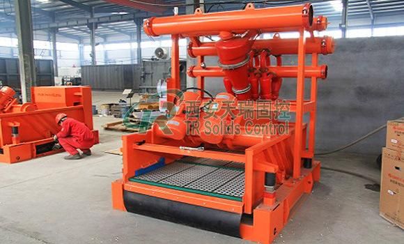 High Performance Mud Cleaner with Bottom Shale Shaker