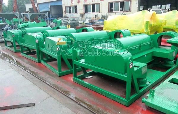 50m³ / H Capacity Horizontal Decanter Centrifuge for Drilling Fluid Recycling