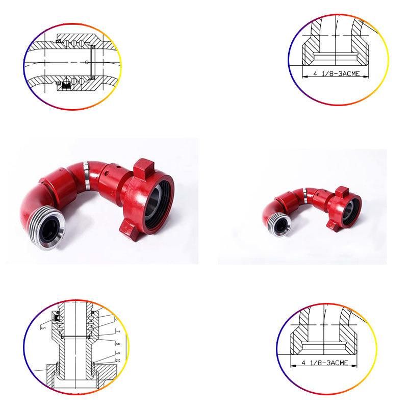 High Pressure Active Elbow/ Swivel Joint/ Chiksan Joint with H2s Service in Oilfield