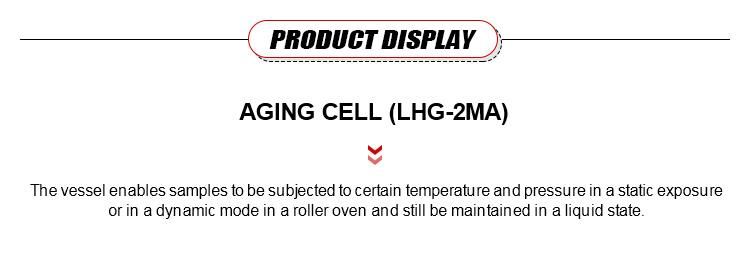 Aging Cell for Drilling Fluids Aging Tests with Lining Model LHG-2mA