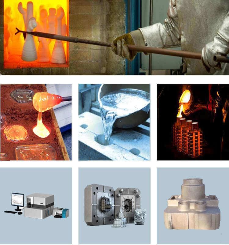 Densen Customized Sand Casting Oilfield Equipment Stainless Steel Parts, Oilfield Drilling or Mining Drilling Equipment Stainless Steel Parts