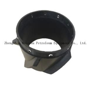 API Composite Thermoplastic Spiral Vane Solid Rigid Centralizer