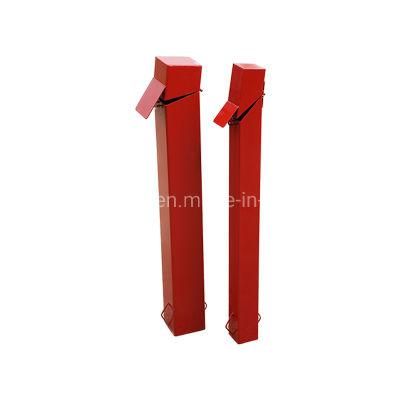 Supply OEM Stick up Monitoring Well Covers by Steel Fabrication and Powder Coating
