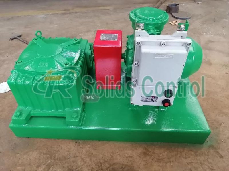 Well Drilling Fluid Agitator Equipment, 18.5kw Motor Power Gearbox Agitator with Control Box