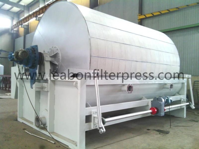 Vacuum Rotary Drum Filter with Vacuum Dewatering System for Mining Dehydration