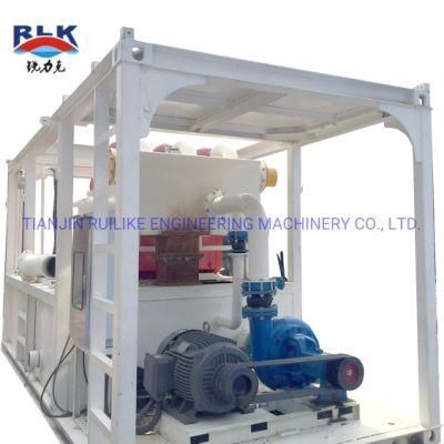 300m3/H Drilling Mud Recovery System/Mud Recycling Facility for a Slurry Balance Pipe Jacking