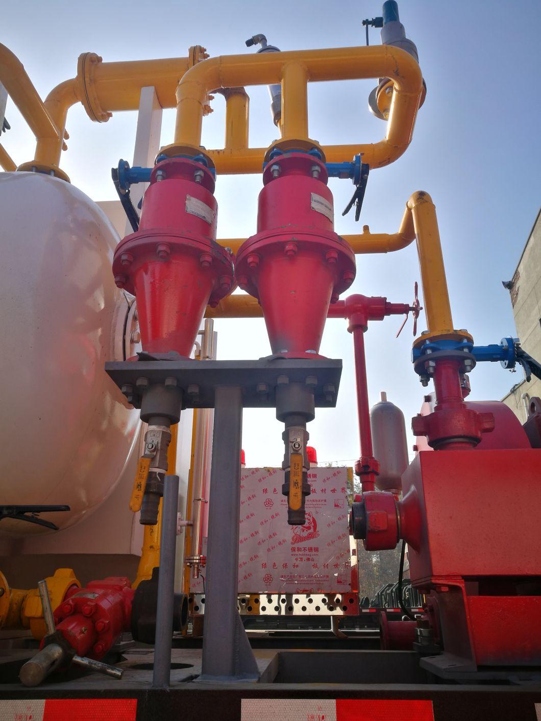 Self Circulating Flushing Well Truck Mobile Pump Unit Truck Flushing Well Truck High Pressure Pump Unit for Oil Well