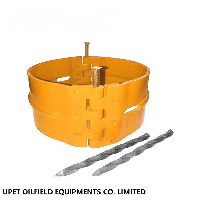 API Oilfield Cementing Tools Hinged Spiral Nail Stop Collar for Casing Centralizer