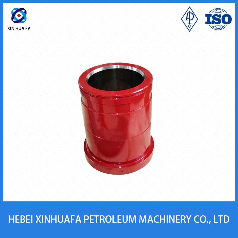 Oil Pump Spare Parts Mud Pump Cylinder Sleeve Bimetallic Liner for F-1600
