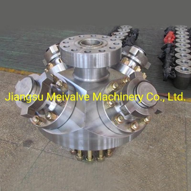 API 6A Fracturing Head / Goat Head for Wellhead Fracturing Equipment