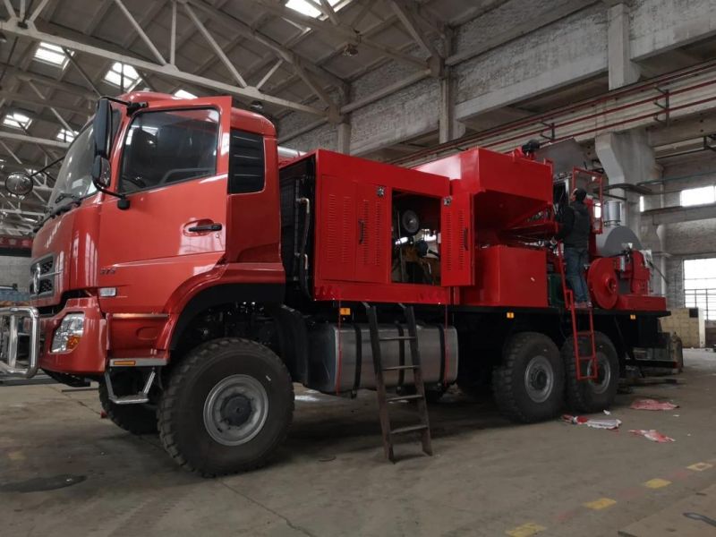 Fire Defrosting Truck Hot Oil Unit Flushing Well and Paraffin Removal Truck Boiler and Pump Unit for Winter Cold Condition High Temperature Pressure Flushing