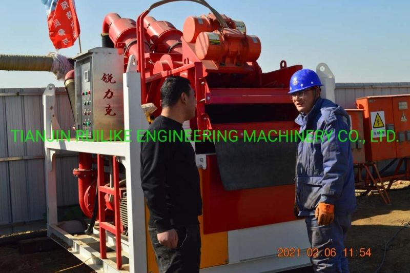 150m3 Mud Recycler/Mud Cleaning Machine/Desander for Cleaning Drilling Mud