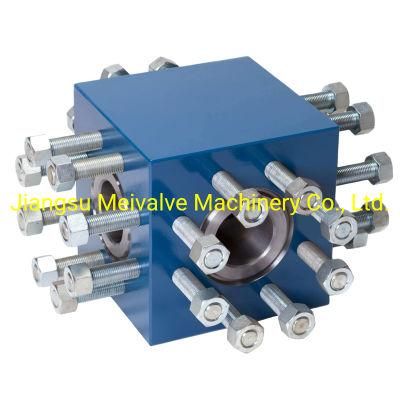 API 6A Square Studded Cross for Manifold