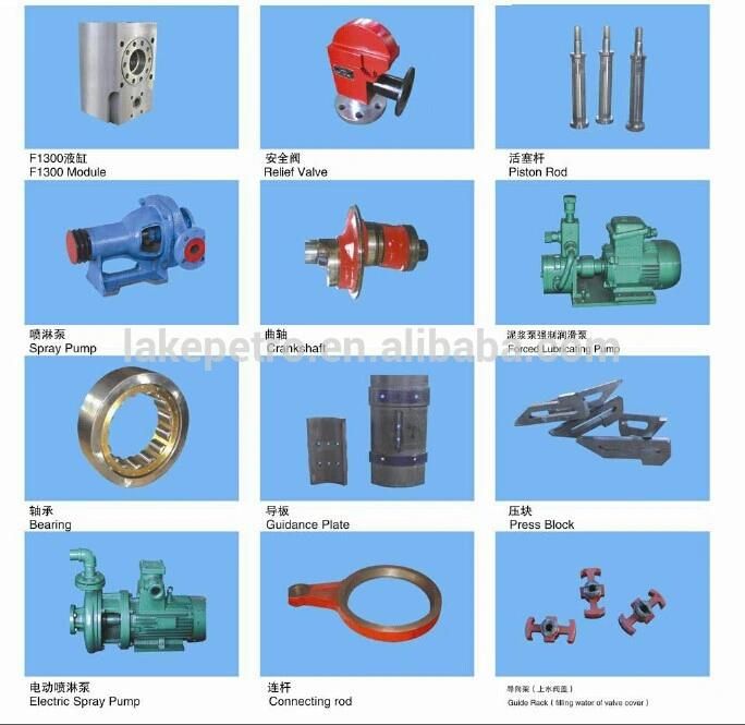 F1600 Mud Pump Module 5000 Psi for Oil Drilling