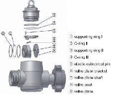 API Top Cover Baffle Type Valve Flowline Check Valve3′ ′ with Repair Kits