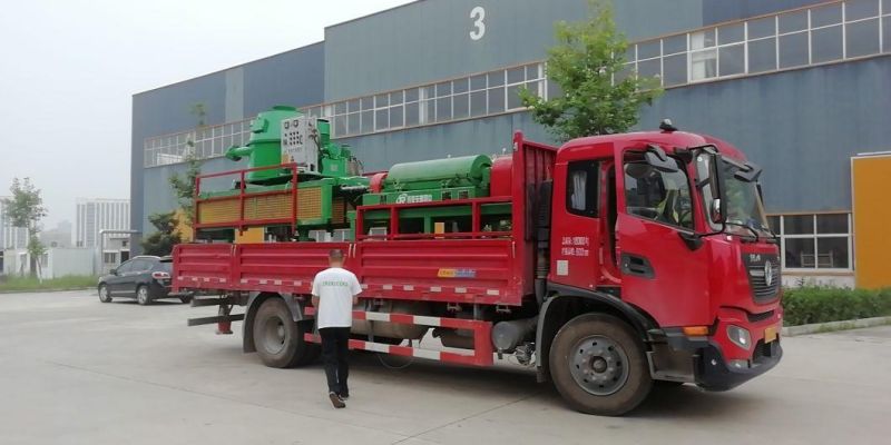 Large Capacity Vertical Cutting Dryer for Drilling Waste Management