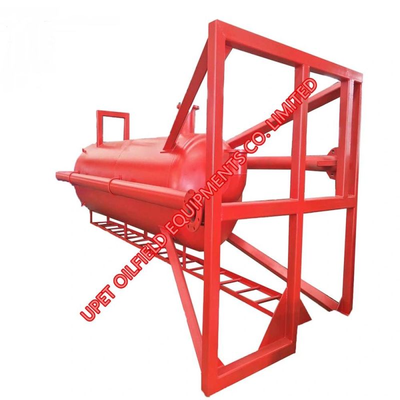 H2s Mud Liquid Gas Separator / Poor Boy Degasser Hyq800