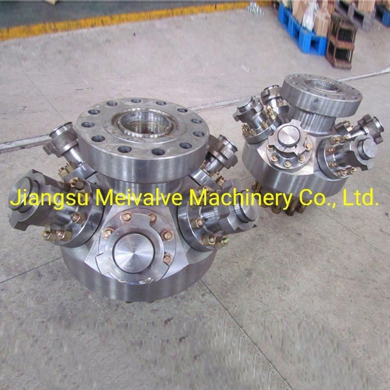 API 6A Frac Head/Goat Head/Fracturing Wellhead for Fracturing Tree