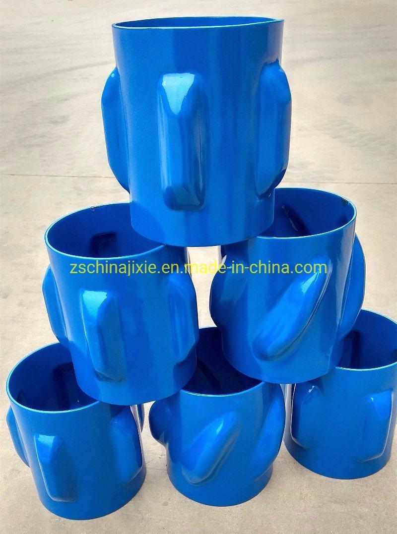 API Slip-on Solid Body Left Spiral Blade Rigid Casing Centralizer