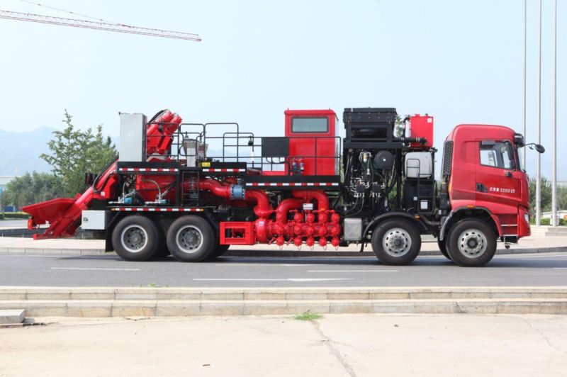 New Trend Oilfield Equipment 130 Barrel Fracturing Blender Truck