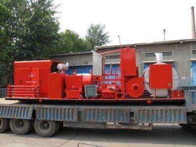 Hot Oil Skid Flushing Well and Paraffin Removal Truck Boiler and Pump Unit for Oil Well Zyt Petroleum Equipment
