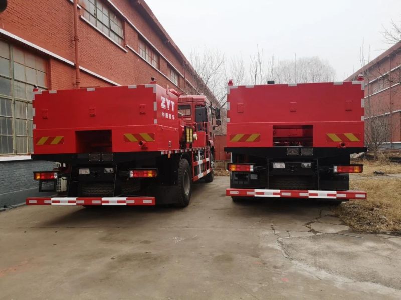 G6 Chassis Mobile Pump Unit Flushing Well Truck Self Circulating Well Flushing Truck for Oil Well Zyt