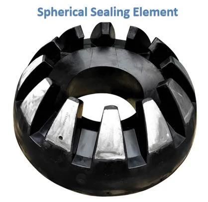Fh18-35 Annular Bop Rubber Product Vulcanized Spherical Sealing Element 5000psi Rubber Core