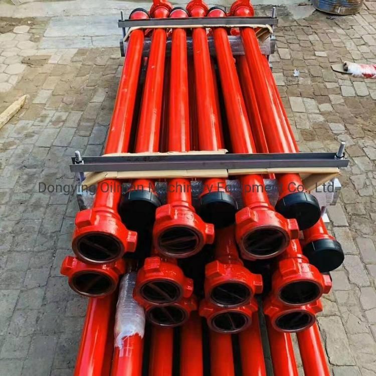 API 16c High Pressure Straight Pipe with Fig1502 Hammer Union