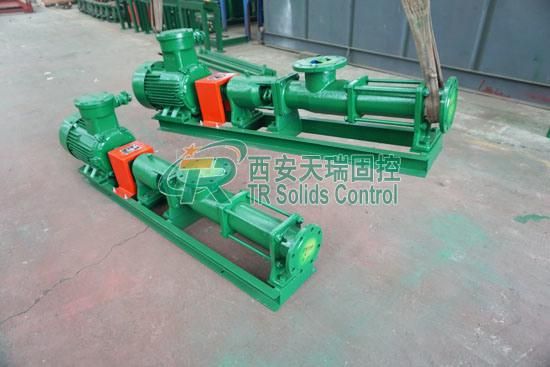 Low Noise Industrial Screw Pumps in Drilling Mud Treatment
