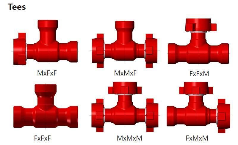 High Pressure Flowline 45degree and 90degree Elbows and Longsweep Elbows