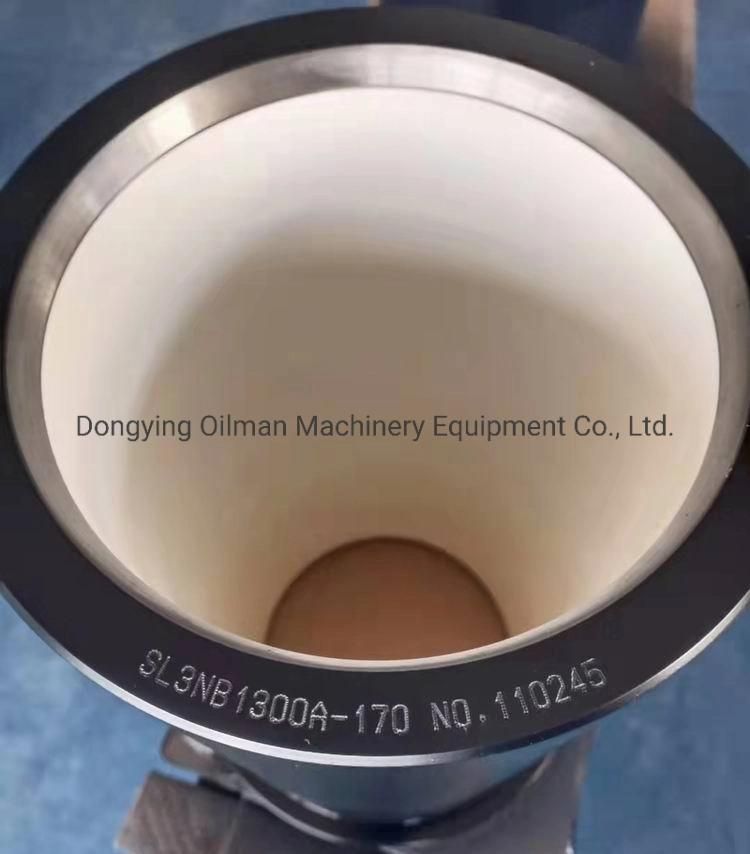 API Standard F/Pz/P/Nb Series Drill Mud Pump Parts Zirconia Ceramic Liner for Oilfield