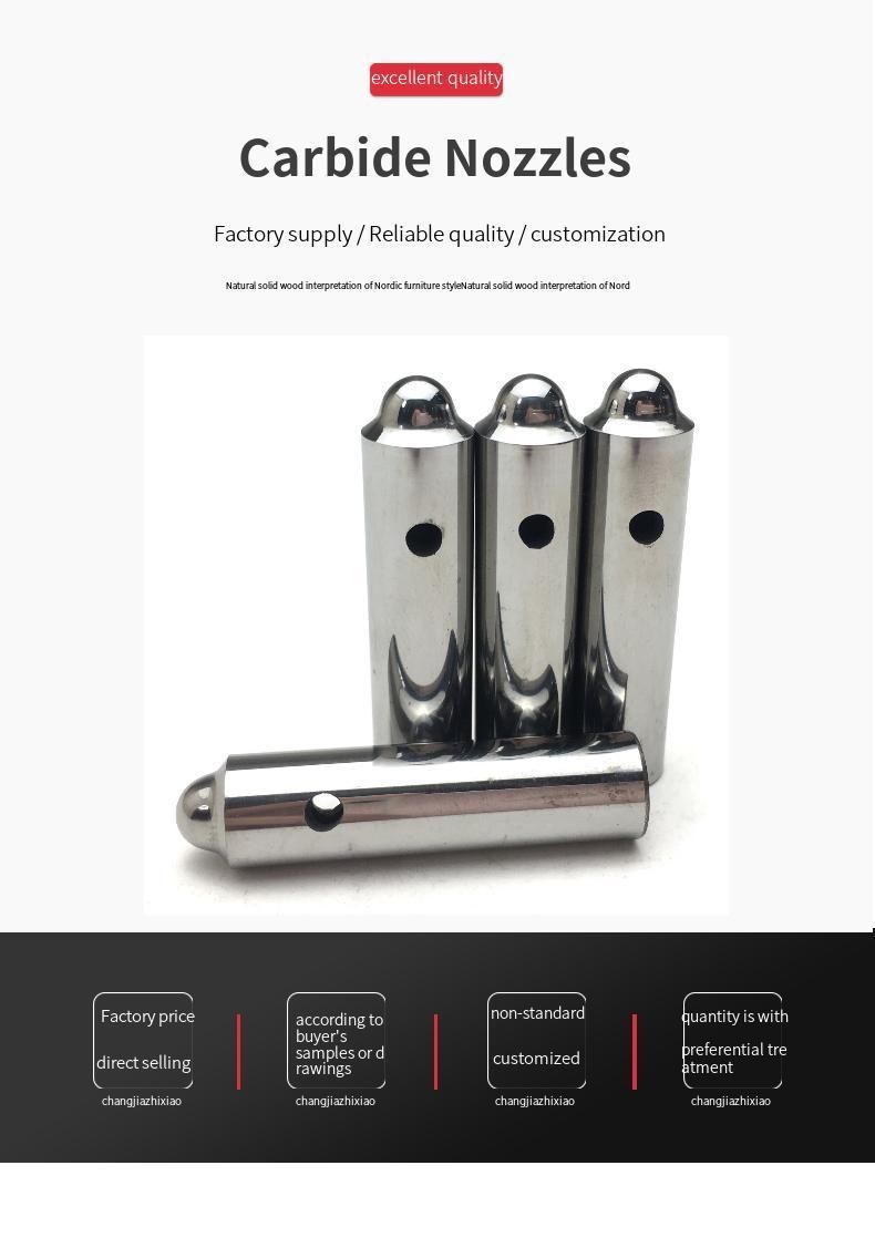 Finely Ground and Polished Carbide Nozzle